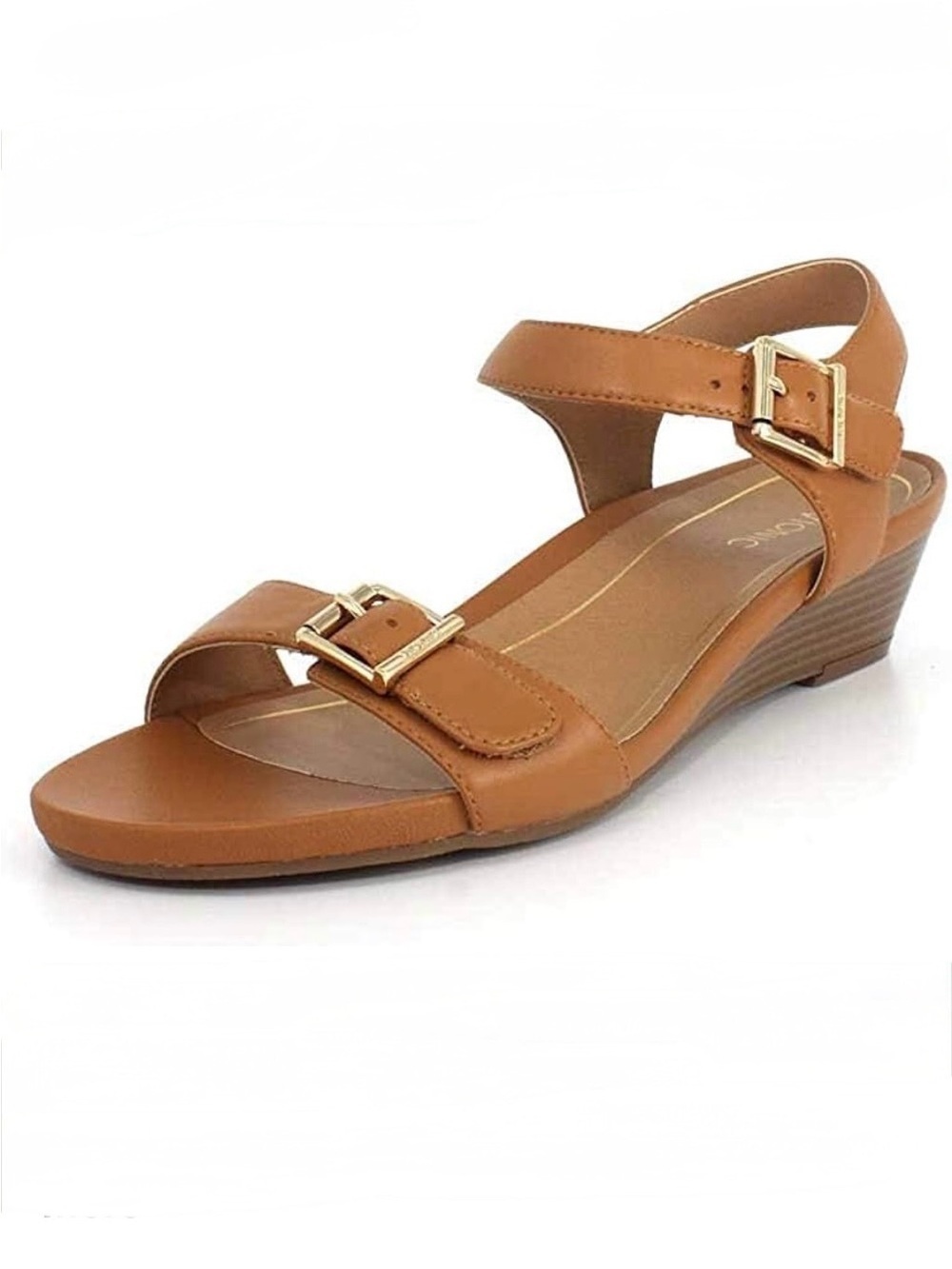 Vionic Frances Wedge Sandals Size 8 Wide